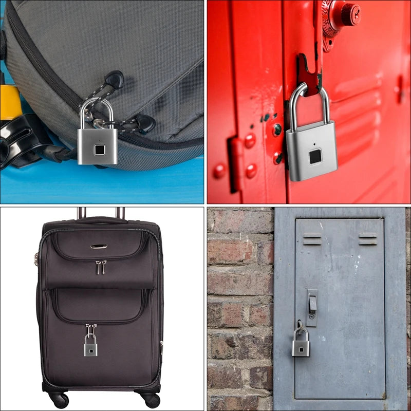 Smart Fingerprint Padlock - Keyless Biometric Security Lock (free shipping)